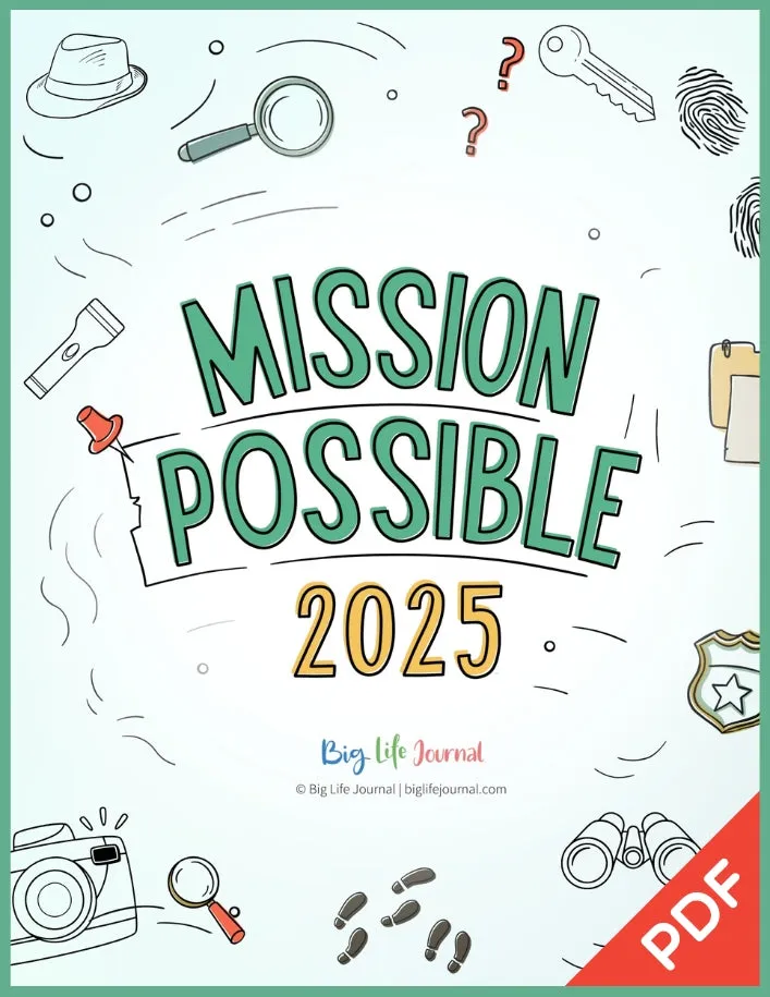 2025 New Year Kit Bundle PDF (ages 4-10 and 11 )