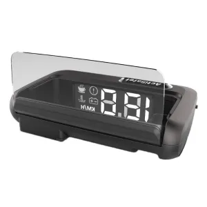 3.2 Inch Obd Hud Head Up Display For Car Engine Failure Water Temperature & Voltage Alarm