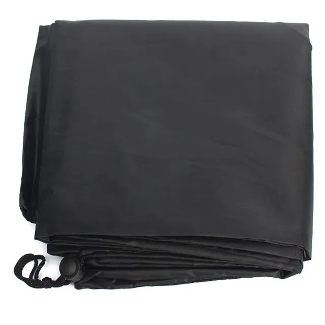 6 Size Black Outdoor Waterproof Cover Garden Furniture Rain Cover Chair Sofa Protection Rain Dustproof Woven Polyester Convenien
