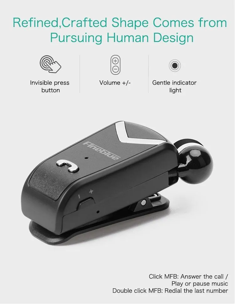 Bluetooth Earphones for Iphone Samsung and Tablets - Wireless