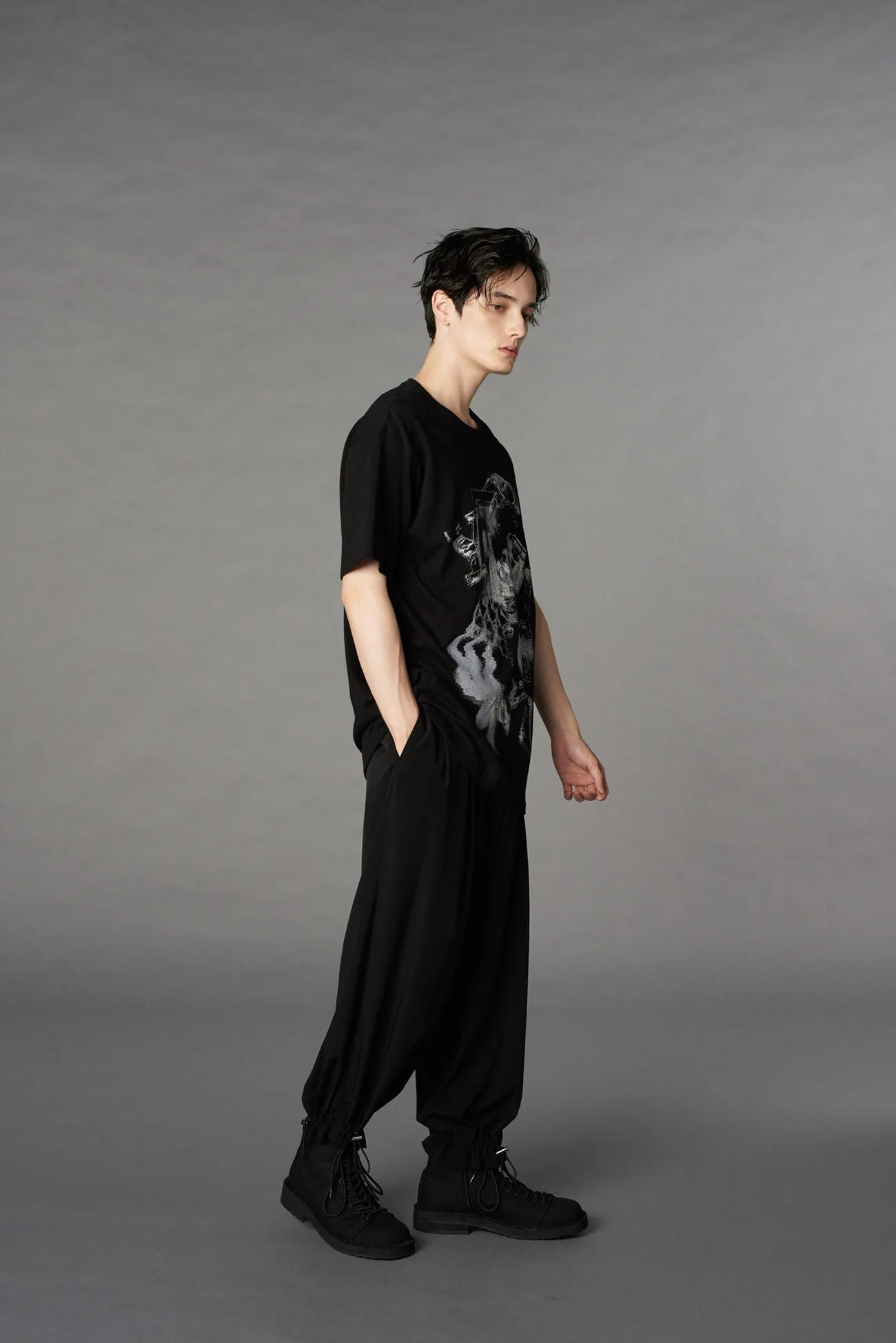COTTON JERSEY CHAOS T-SHIRT