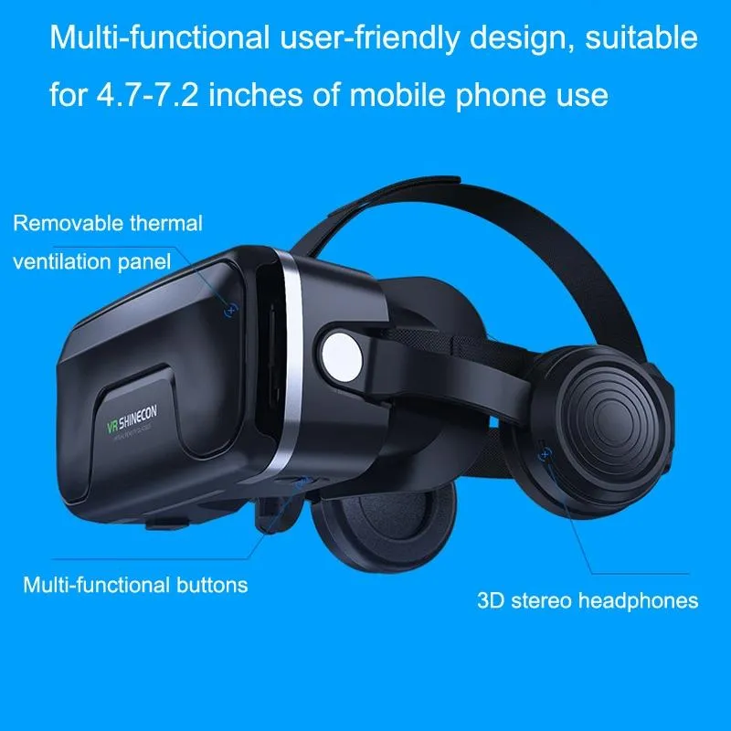 Digital 3d Vr Headset for 7th Gen Gaming
