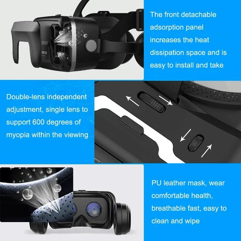 Digital 3d Vr Headset for 7th Gen Gaming