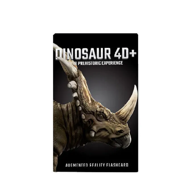 Dinosaur 4D  Flash Cards <br> Interactive Augmented Reality Cards