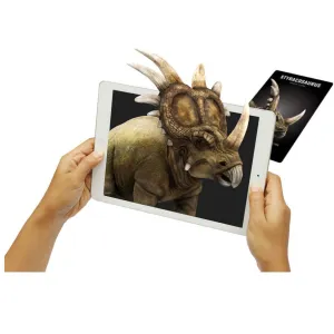Dinosaur 4D  Flash Cards <br> Interactive Augmented Reality Cards