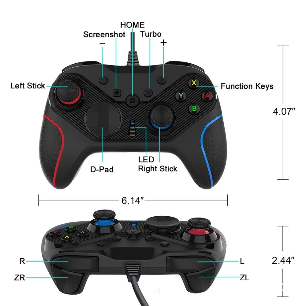 Gamepad for Switch Android Ios and Pc