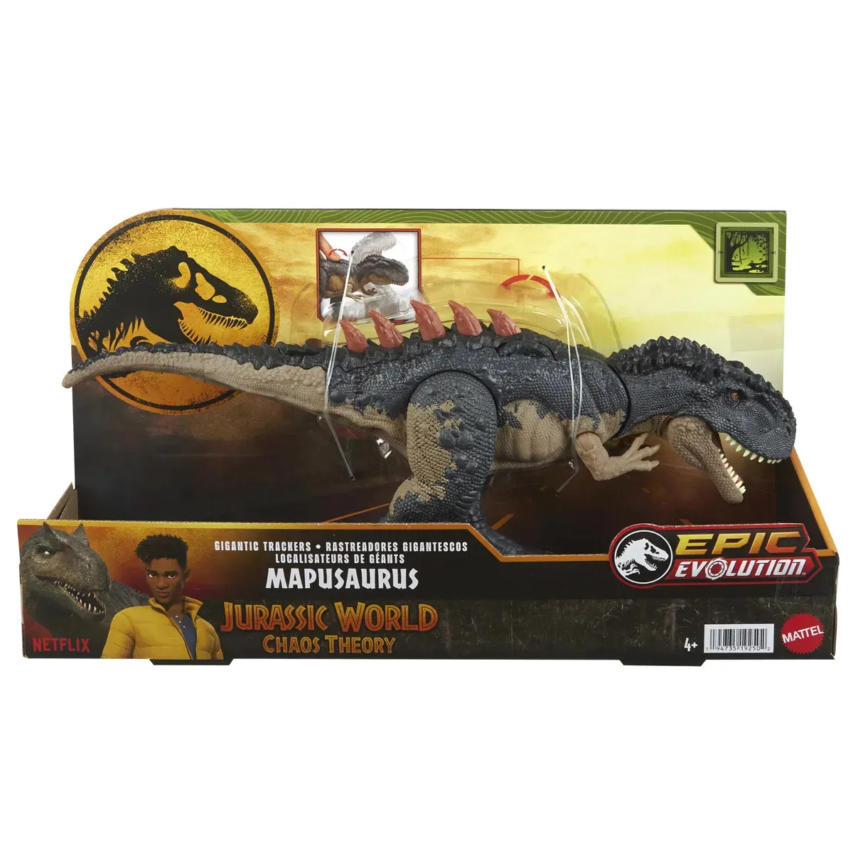 Jurassic World Gigantic Trackers Mapusaurus Dinosaur Figure