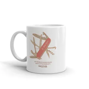 MacGyver Original Series Multi Device Design White Mug