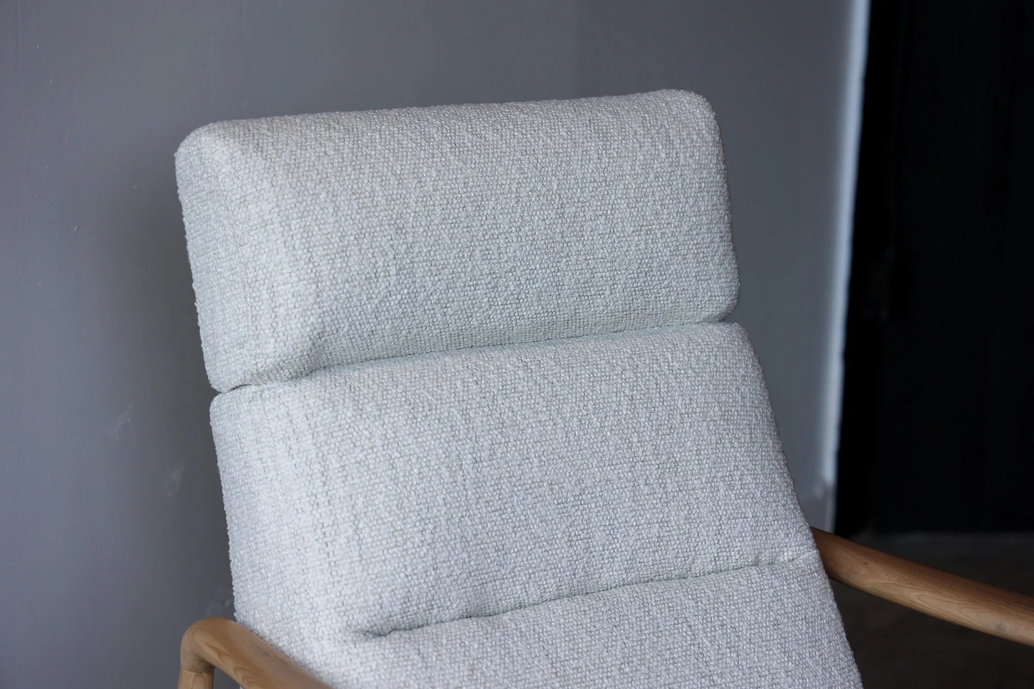 Magnolia Boucle Reclining Chair