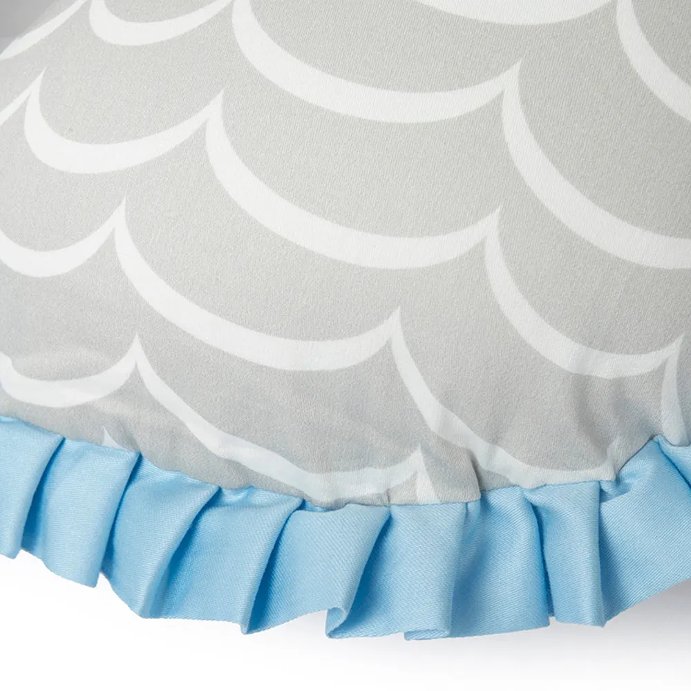 Organic Feeding Pillow With Reclining Support Pillow - Arctic