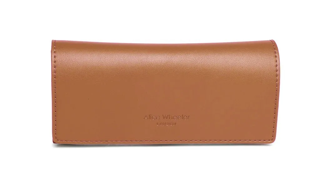 Rome Glasses Case - Tan