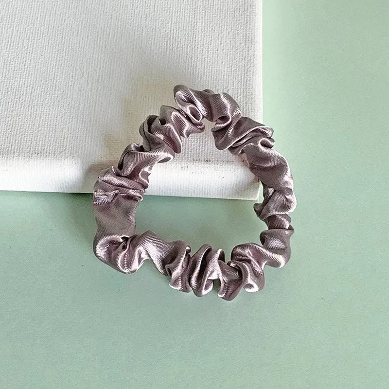 Simple Fashion  Silk Hair Scrunchies