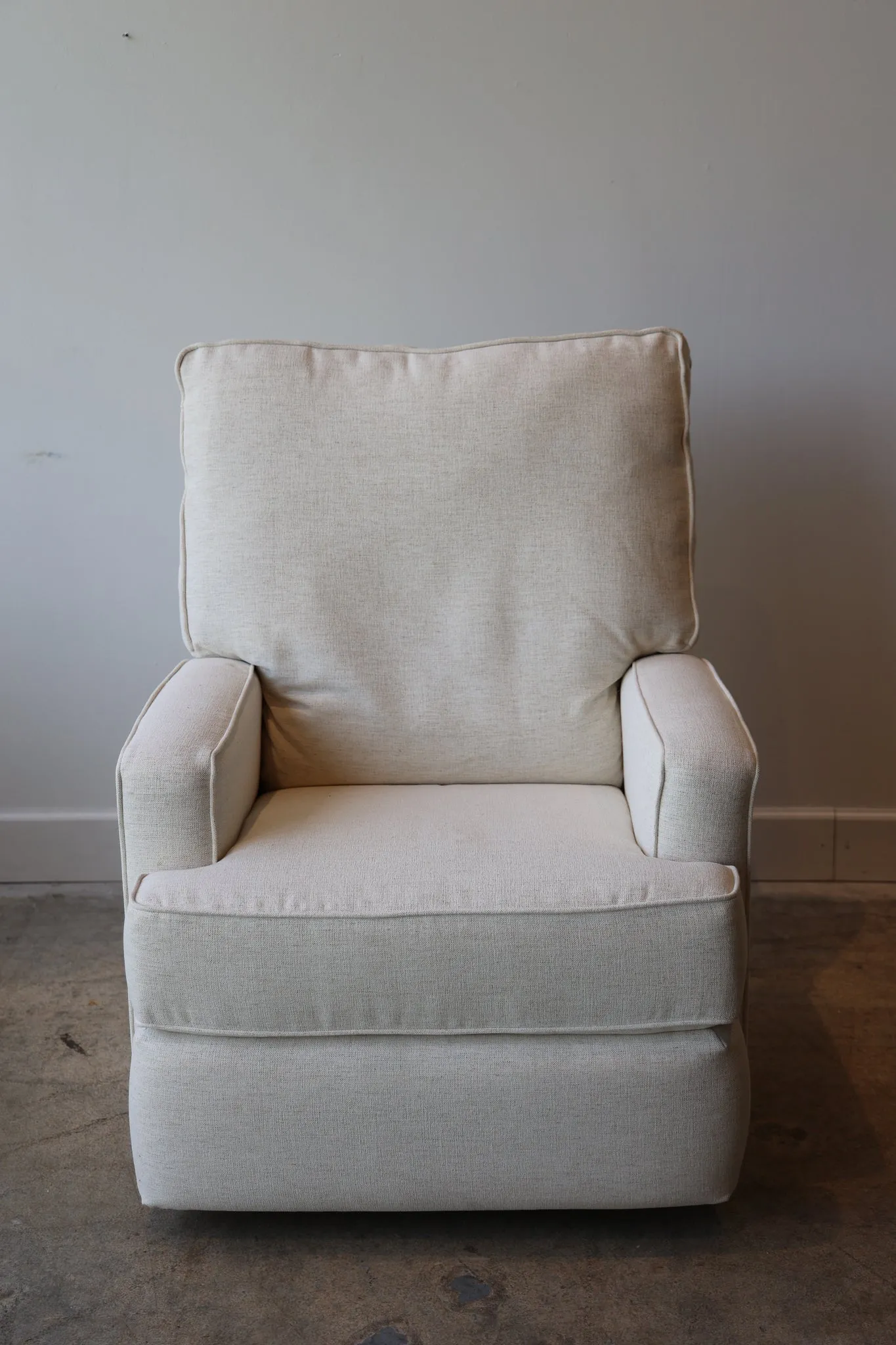 Snow Power Swivel Glider Recliner Chair