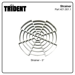 Trident 5 in. Suction Strainer 21.001.1